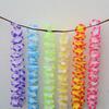 24Pcs Hawaiian Leis Faux Silk Flower Necklace Tropical Party Favor Beach Dance Leis Birthday Pool Party Decoration