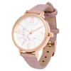 Fieldwork Women's Analog Watch with Leather Strap, Simple Floral Pattern, Rosam Pink, MKL2611-2
