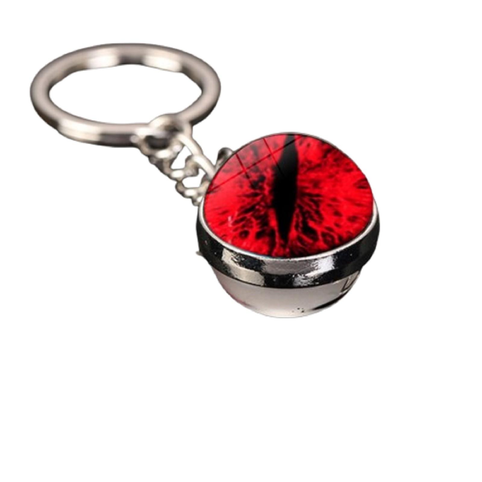 

Брелок для ключей из драгоценного камня Time Glass с подвеской в виде глаза дьявола One Size