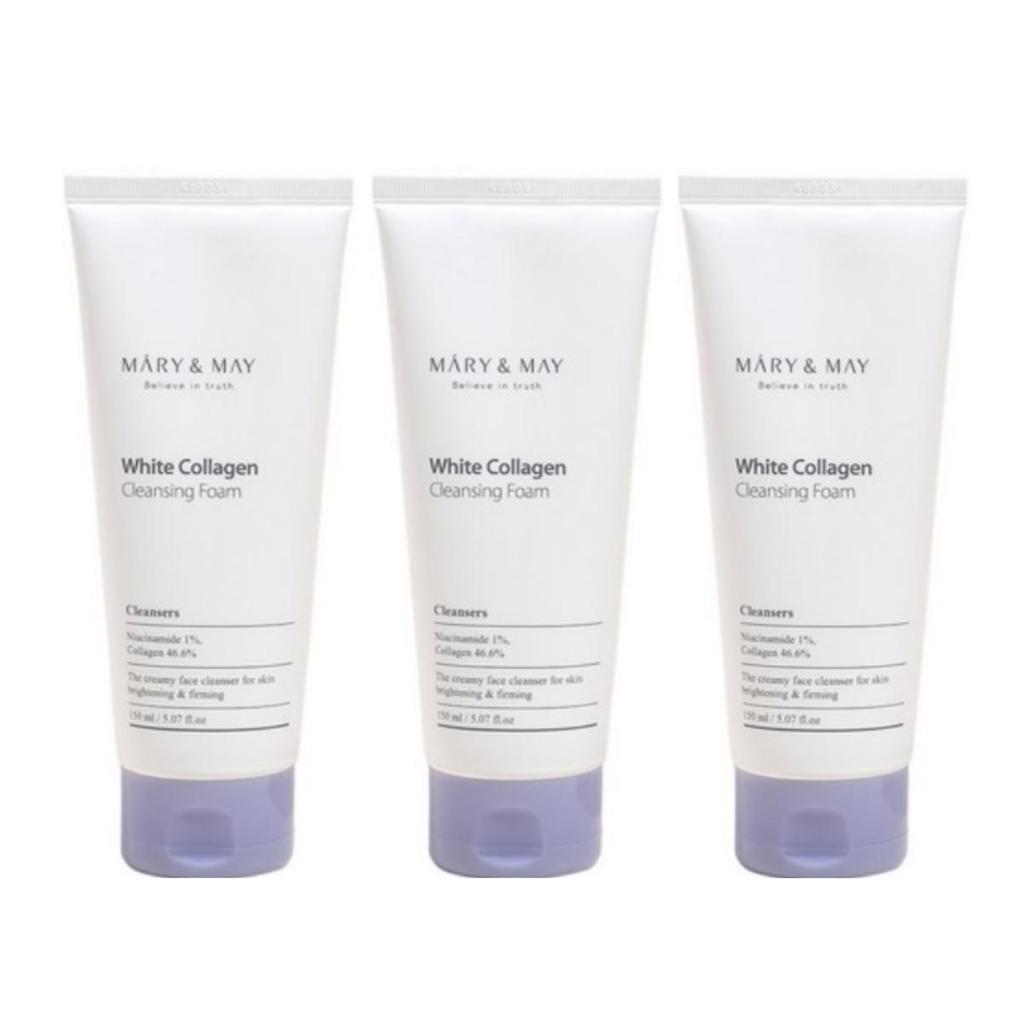 [Mary&May] White Collagen Cleansing Foam 150ml