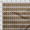 oneOone Cotton Flex Brown Fabric Aian Batik Fabric For Sewing Printed Craft Fabric By The Yard 40 Inch