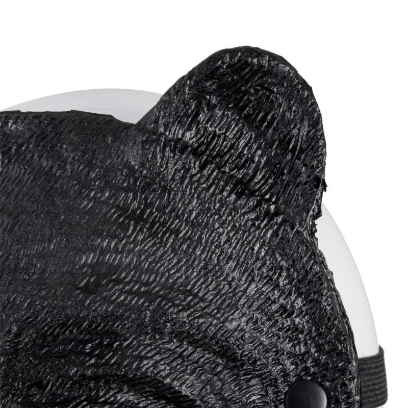 Realistic Bear Masquerades Mask Animal Head Half Face Mask for Halloween and Carnivals Parties Animal Costume Accessory
