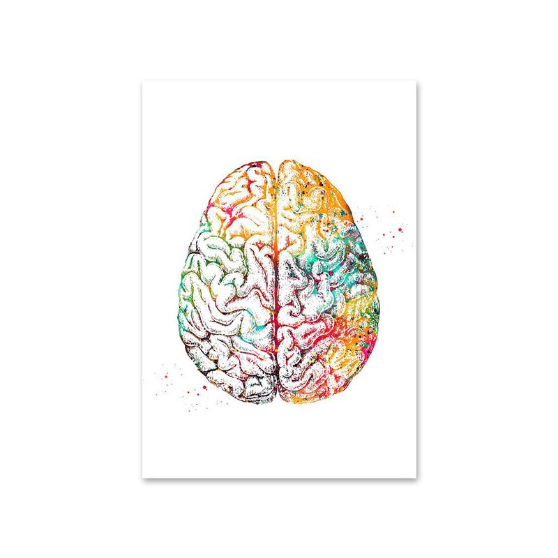 Menschliche Struktur, Herz, Lunge und Knochen, Poster und Drucke, medizinische Kliniken, Leinwandgemälde, Wandkunst, Geschenk für medizinische Enthusiasten