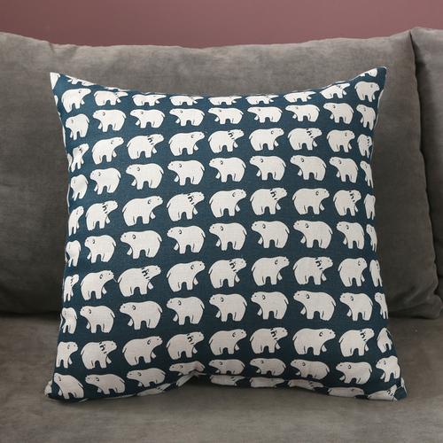 Car Waist Simple Style Special Offer Pillowcase Inserts Four Seasons Double-Sided Cushion Living Room Sofa Office 45*45