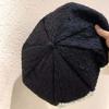 Y2K Lace Berets Cap Street Style Women Artist Hat Casual Pearls Bow Soft Hat  Girls