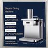 250W Portable Kitchen Onion Chopper Electric Diced And Sliced Machine Multifunction Potatoes Carrots Dicing Salad Maker
