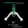 8-Character Ring Connector Leader Split for Fishing Tackle - Small Accessories Bulk Pack