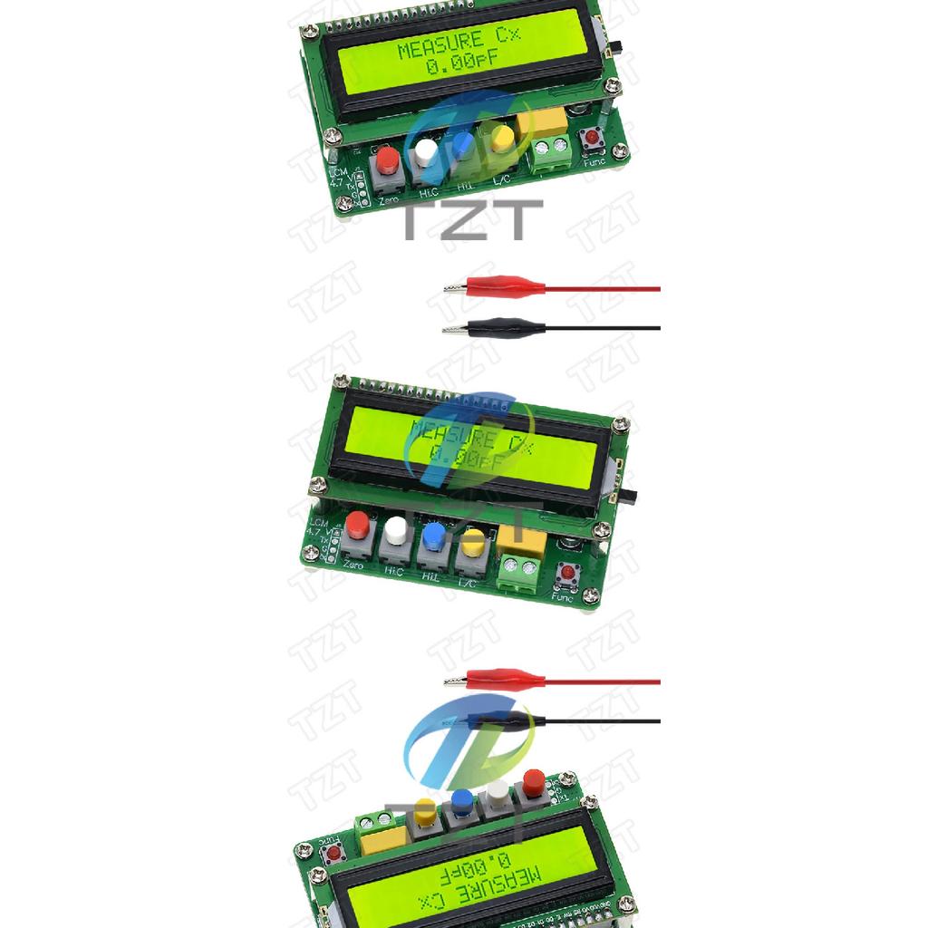 1/3pcs LC-100A Digital LCD Capacitance Inductance Meter LC Meter 1pF-100mF 1uH-100H LCD Display High Precision Fully functional