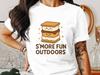 S'More Fun Outdoors Shirt - Camping T-Shirt, S'Mores Shirt, Nature Lover Shirt