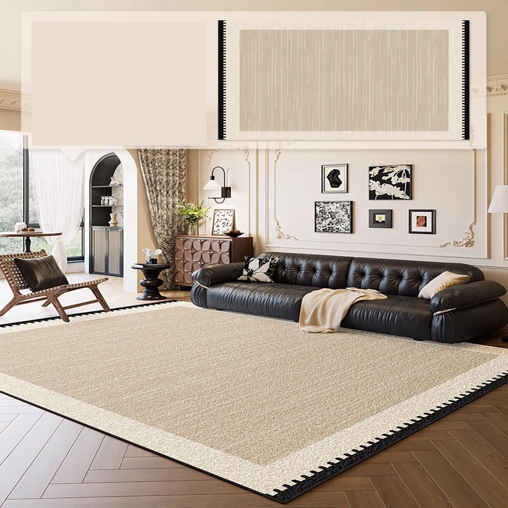 Modern Minimalist Style Bedroom Living Room Area Rug Waterproof Shock Resistant Comfortable Easy To Clean Home Decor