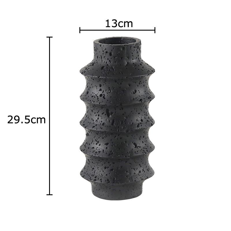 

Creative Imitation Cave Stone Vase Plant Pot Table Decoration Ornaments Flower Arrangement Floral Vases Room Aesthetic Decor