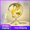LED Transparent Mova Globe Home Decor Light Luxury Home Ornament Living Room Study Office Table Decorations Globe Earth Decorate