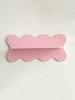 Wooden Wave Shape Floating Wall Shelf Display Stand Candy Color Crystal Storage Rack Wall Decor for Bedroom Girl Room Decoration