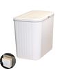 Kitchen Compost Bin 2.1 Gallon /3.2 Gallon Wall Mounted Trash Can with Lid Waste Basket Bin Bathroom Garbage Bin for Kitchen Countertop or Under Sink