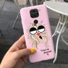 Dla Redmi Note 9 etui miękkie TPU wzór kreskówkowy etui silikonowe etui na telefon xiaomi Redmi Note 9 Note9 Note 9 Pro Max 9Pro Funda