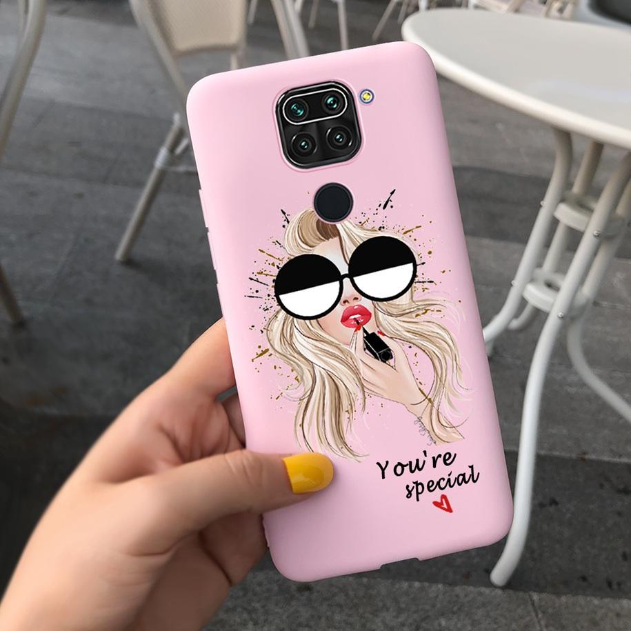 Dla Redmi Note 9 etui miękkie TPU wzór kreskówkowy etui silikonowe etui na telefon xiaomi Redmi Note 9 Note9 Note 9 Pro Max 9Pro Funda