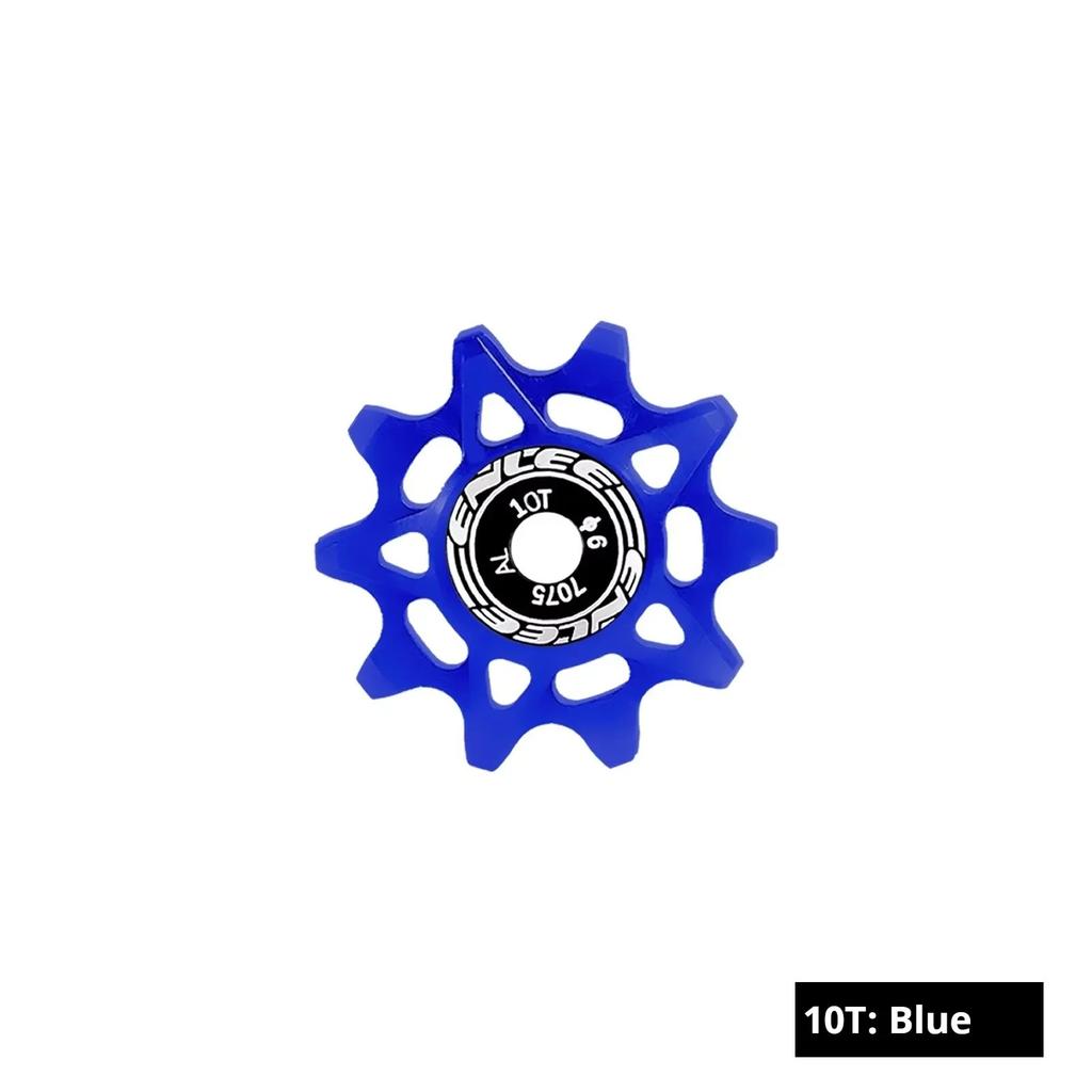 ENLEE Ceramic Bearing Bicycle Rear Derailleur Jockey Wheel AL MTB Guide Pulley 11T 12T 14T 16T Road Bike Guide Roller 4mm 5mm