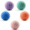 Langlebiger TPE-Massageball mit Stacheln, Triggerpunkt, Sport, Fitness, Hand- und Fußschmerzlinderung, Plantarfasziitis-Linderung, Igel, 4,5 cm große Bälle