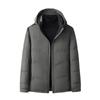 Winter Men'S Down Jacket Winter Fashion Thickened Hooded Removable Warm Casual Trend Men'S Jacket