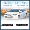 1 Pair Front Bumper Mounting Support Bracket for Toyota Avalon 2013-2018 5214507030 5214607030 Left and Right Side Automotive Parts