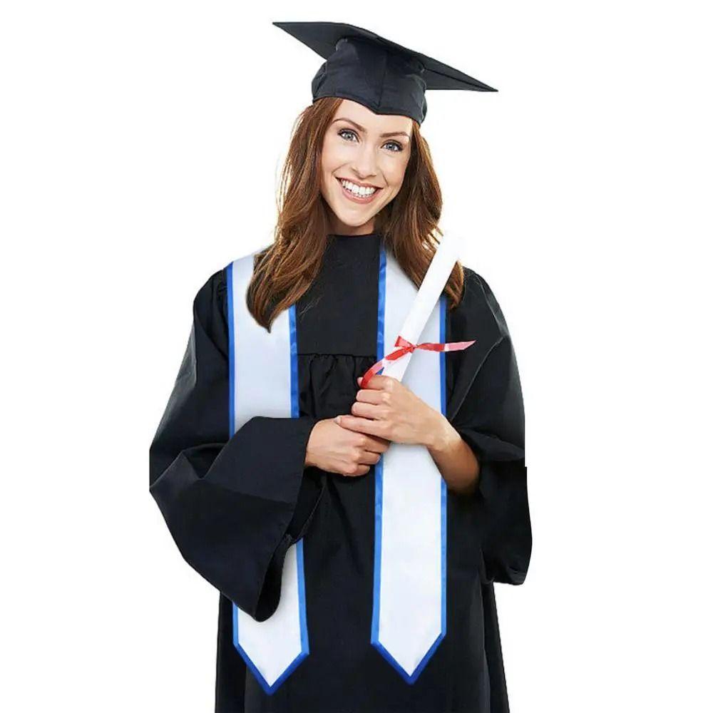 Soft Graduation Ribbon Smooth Graduation Honor Shawl  Graduation Dress Accessories