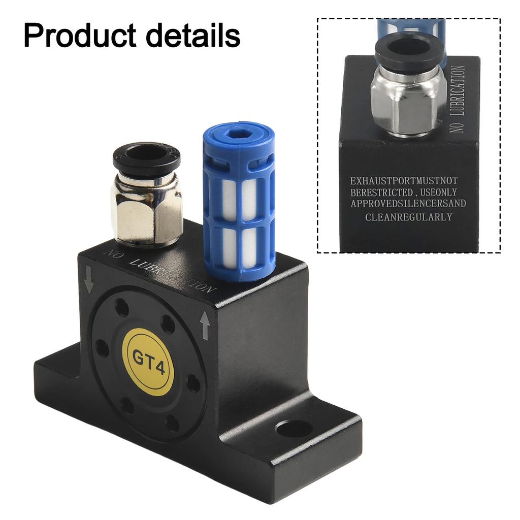 2.74*1.1*1.57 In Aluminum Alloy Vibrator Adjustable Air Pneumatic Vibrator Industrial Vibrator Long Service Life