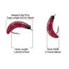 5Pcs Soft Lure Baits Worms Fishing Lures Ocean River FishingSport, Angelsport, Köder, Futtermittel & Fliegen!