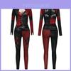 Harley Quinn Halloween Cosplay Kostüm für Damen Rollenspiel