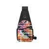 Cook Men'S Crossbody Bag Breast Bag Simple Luggage Oxford Cloth Fashion Waterproof Shoulder Backpack Tide Ins