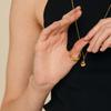 murmur [925silver]Bell drop necklace
