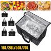 70L Insulated Thermal Cooler Bag Large Capacity To Keep Cold Portable Lunch Bag with Zip Picnics Camping Tin Foil Food Storage
