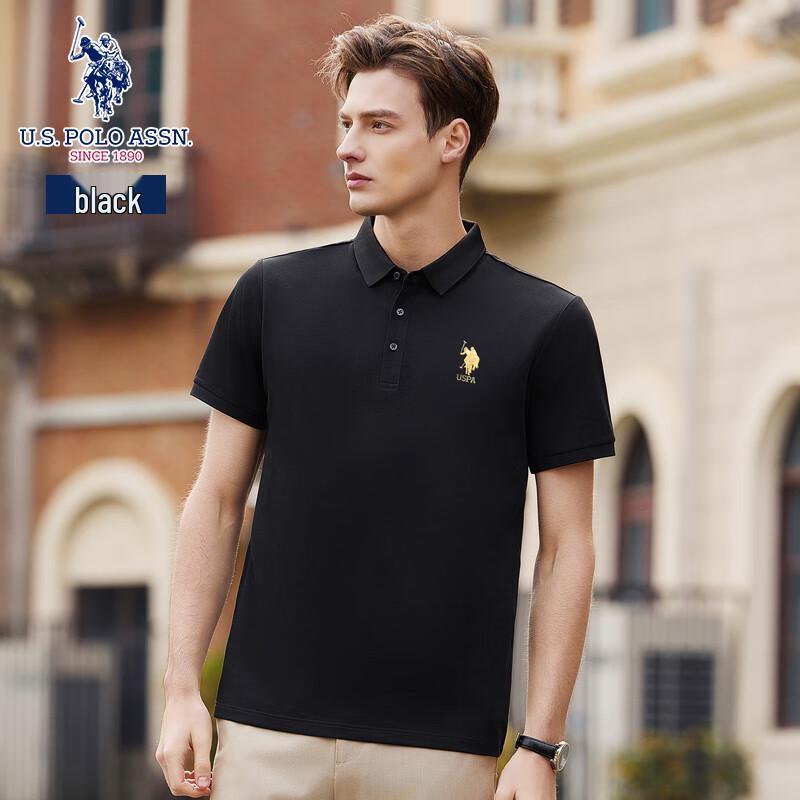 

U.S. POLO ASSN. Men s Summer Silk Blend Cooling Short Sleeve Polo Shirt 2XL