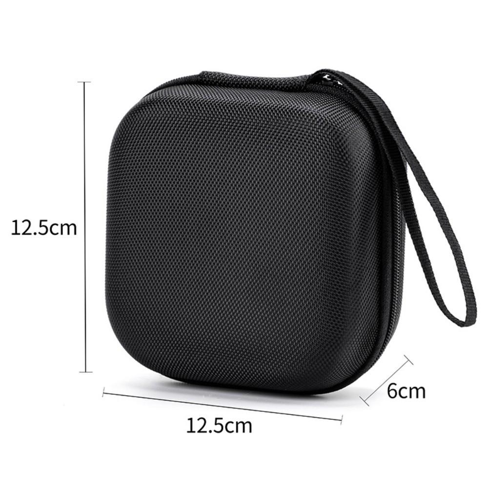 New Hard Shell EVA Storage Box Black Portable Pouch Carrying Bag Mini Zipper Earphone Case for Earphone