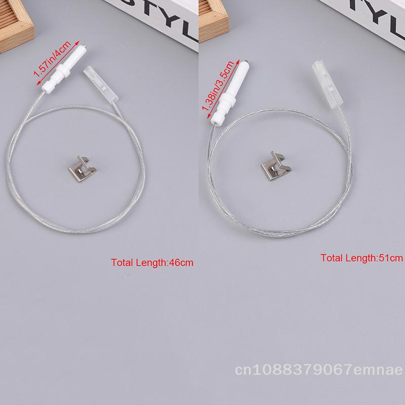 Encendedor de chispa de repuesto para estufa de gas con cable y pin cerámico, 35 mm/40 mm de altura, para piezas de reparación de electrodomésticos de cocina de gas