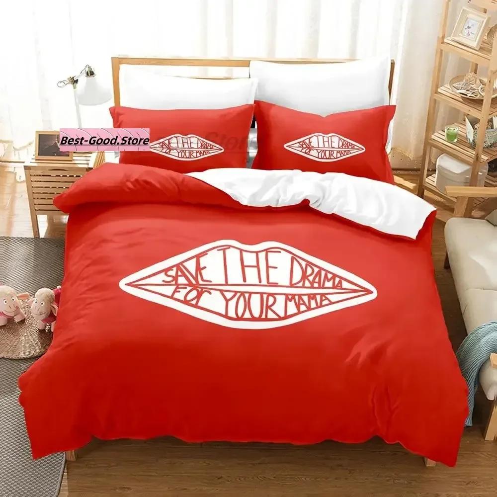 

Comforter Save The Drama For Your Mama Bedding Set Single Twin Full Queen King Size Bed Set Aldult Kid Bedroom s 3D Comforter (quilt)-EU Single(135*200cm)3pcs