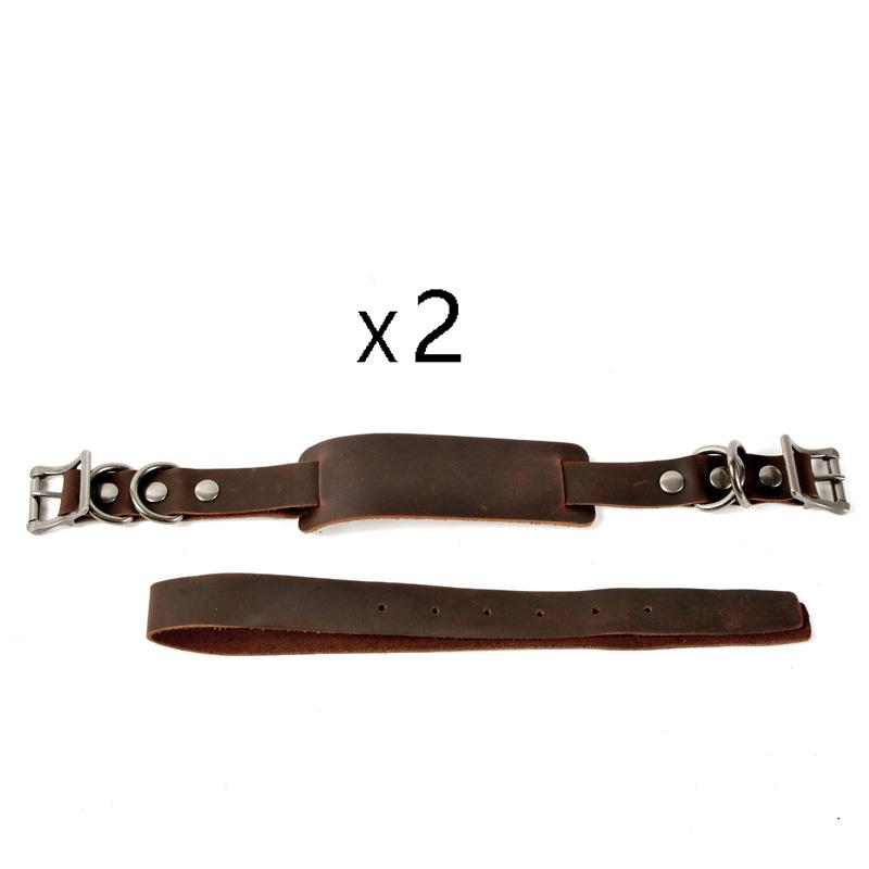 Locomotive Side Bags Modification Belts Wear-resistant Motorcycle Bag Strap  Genuine Leather Belt Universal Bike Bag