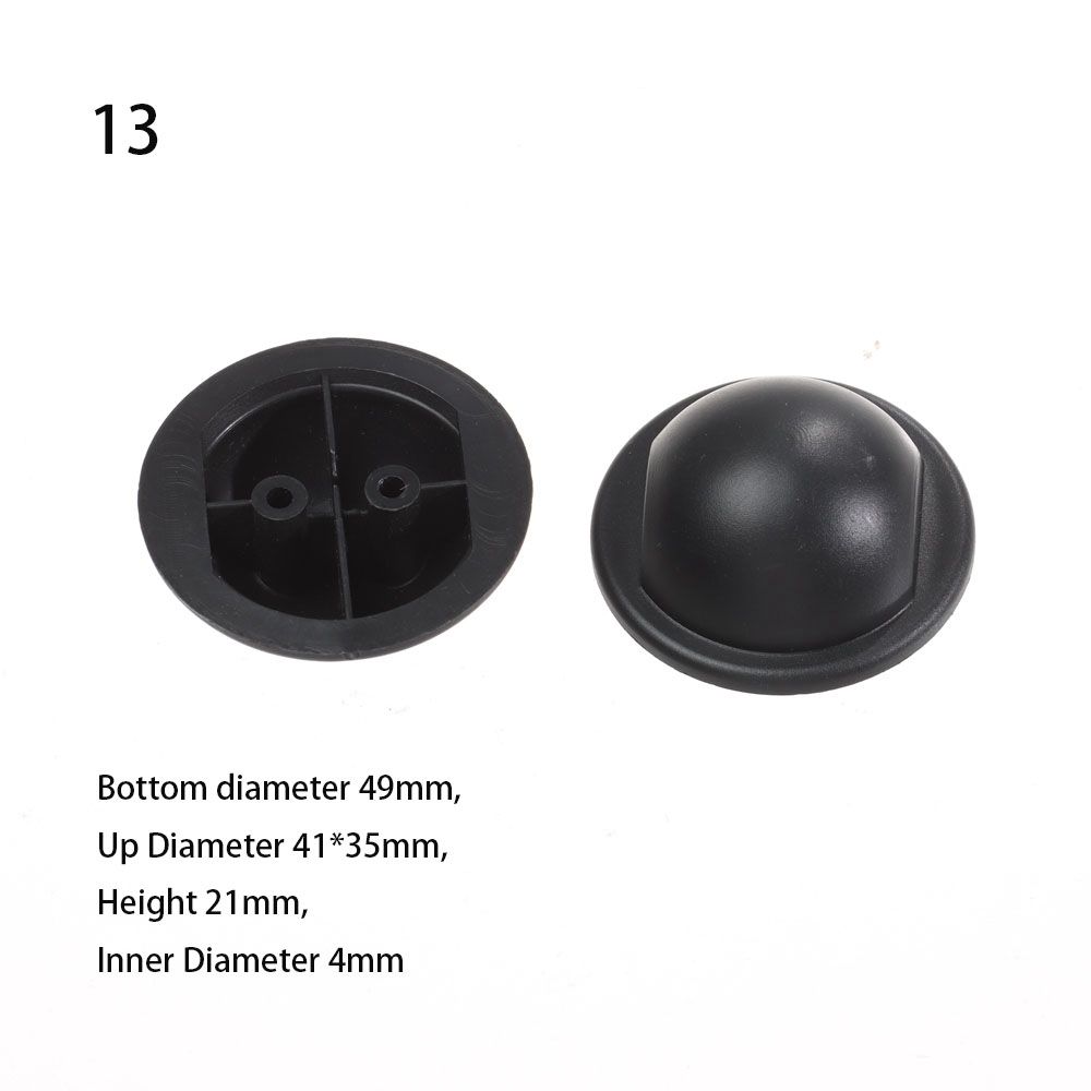 Neu Tasche Zubehör 13 Stile Kunststoff Stud Gepäck Füße Pads Koffer Stand Füße Tasche Ersatz