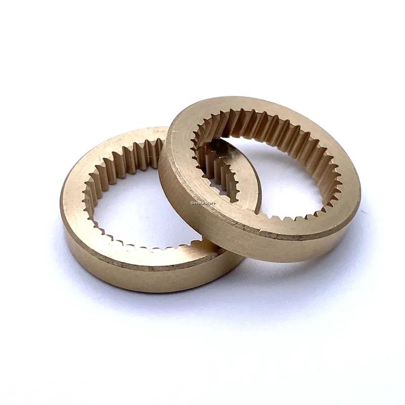 0.5M 38T 18mm Metal Planetary Gears Brass Sleeve DIY Gear box Precision Inner Gear Ring about 18mm