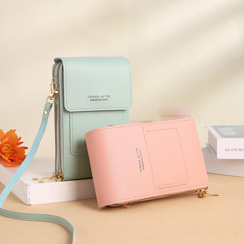 Women's Crossbody Phone Bag: Versatile, Multi-Functional, Vertical Touchscreen Shoulder Bag