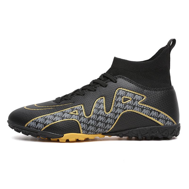 High-top Shoes Large-size Football Training Outdoor Youth Fashion Non-slip Men and Women Nails Long Broken 23 Breathable Price