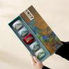 Zhuijia "Thousands of Miles of Rivers and Mountains" Ceramic Master Tea Cup Set