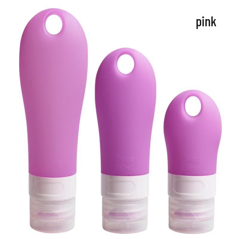 OIMG Silicone Travel Bottles with Clip