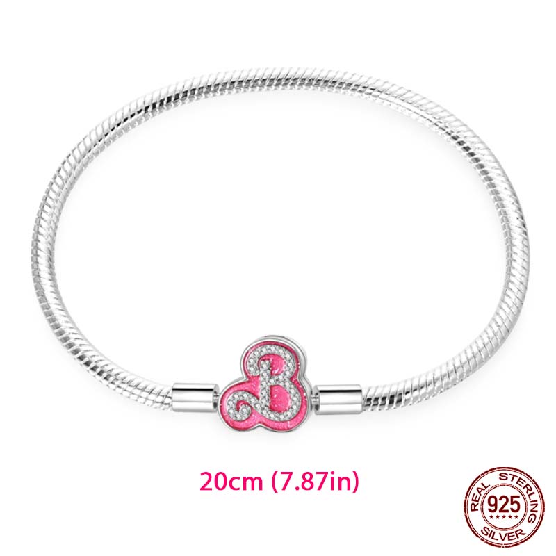 100% Copper Fashion Pink Princess Skirt Bag Lipstick Charms Beads Fit Qikaola Original Bracelets Diy Jewelry Gifts