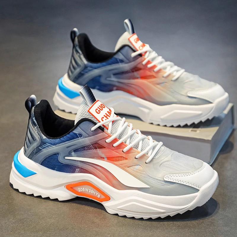 Domestic Products Joint Summer New Air Cushion Shock Absorption Large Size Casual Height Increase Running Shoes