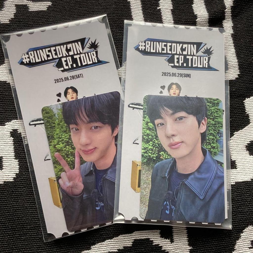 [USED] BTS JIN RUNSEOKJIN_EP.TOUR Trading Card 6/28/29