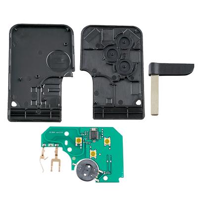 Clé télécommande intelligente à 3 boutons ID46 PCF7947, puce et carte lame adaptée pour Renault Megane Scenic 2003 – 2008