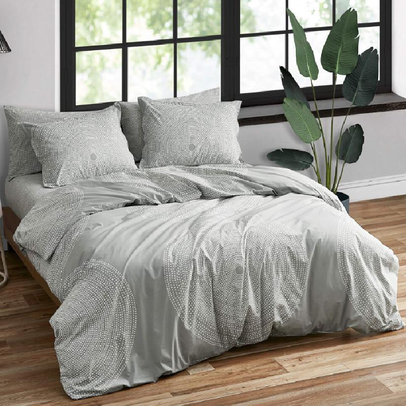 Digital Round Pattern Print Duvet Cover Pillowcase Set Bedroom Bedding Gifts