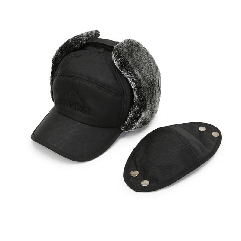 Winter Earmuffs Hat Windproof Waterproof Warm Hat+mask Outdoor Riding