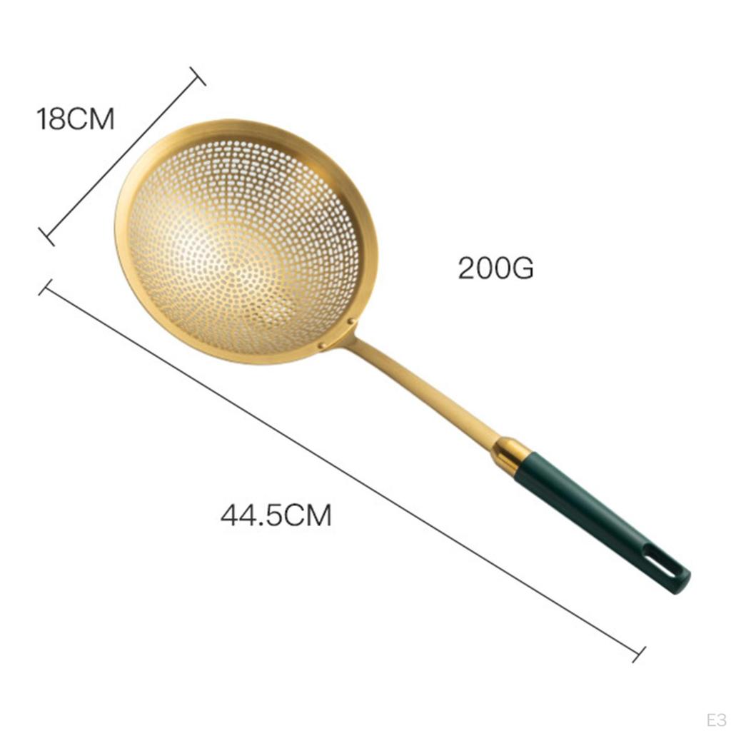 Durable Colander Food Strainer for Baking Oil Cookware