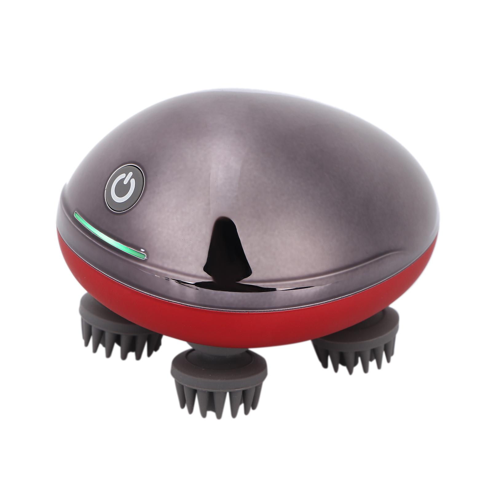 

Электрический массажер для головы и головы, чесалка для головы, 2 передачи, регулируемый водонепроницаемый массажер для головы